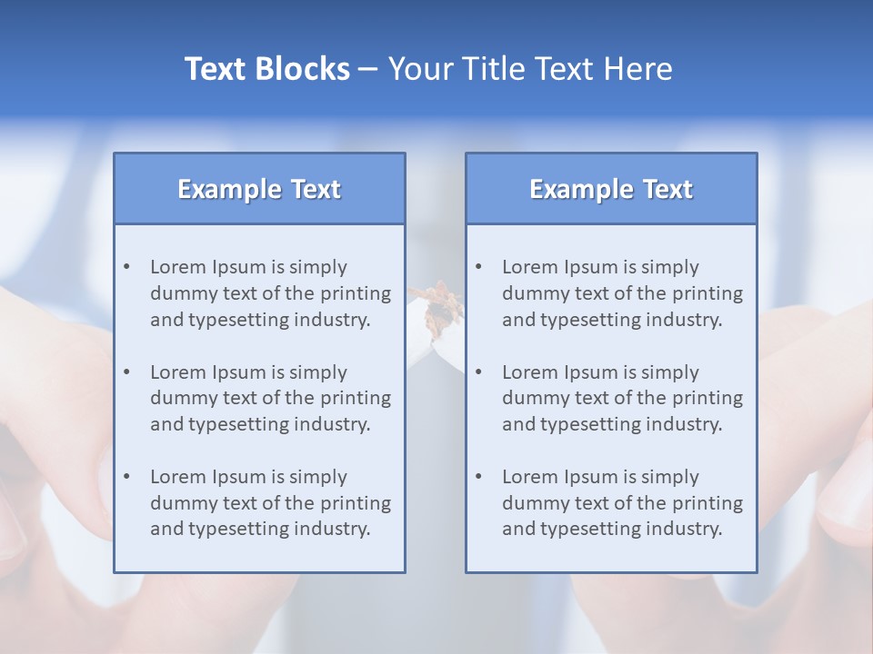 Nicotine Addiction Prevention PowerPoint Template