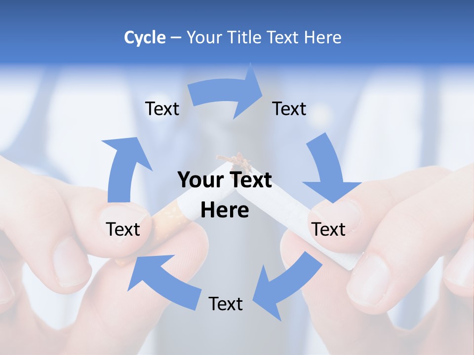 Nicotine Addiction Prevention PowerPoint Template