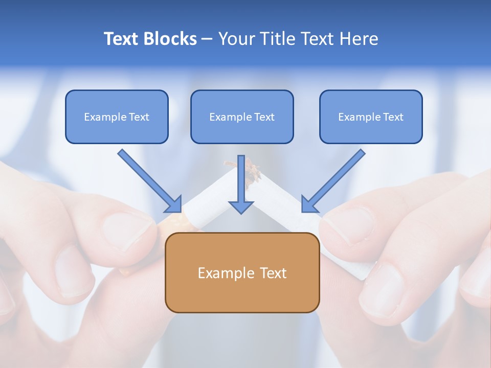 Nicotine Addiction Prevention PowerPoint Template