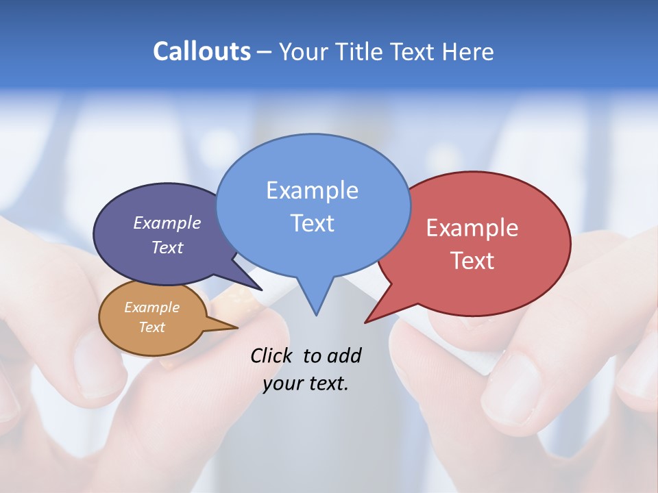 Nicotine Addiction Prevention PowerPoint Template