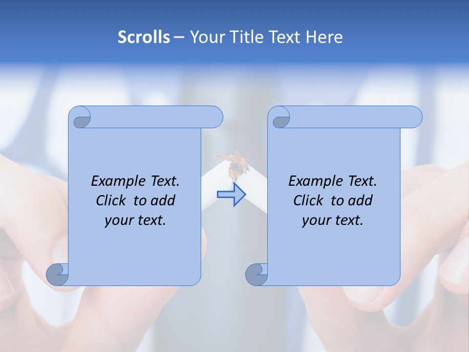 Nicotine Addiction Prevention PowerPoint Template