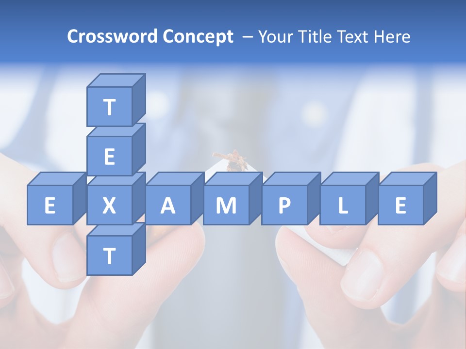 Nicotine Addiction Prevention PowerPoint Template