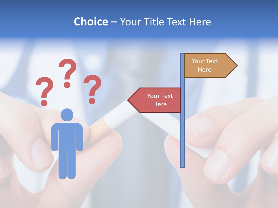 Nicotine Addiction Prevention PowerPoint Template