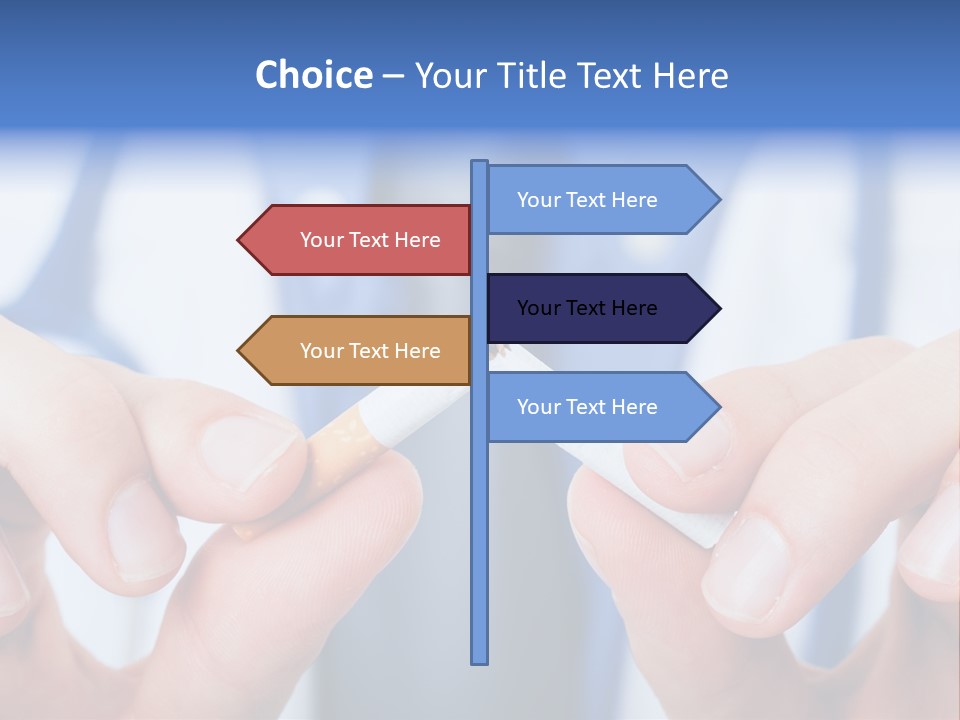 Nicotine Addiction Prevention PowerPoint Template
