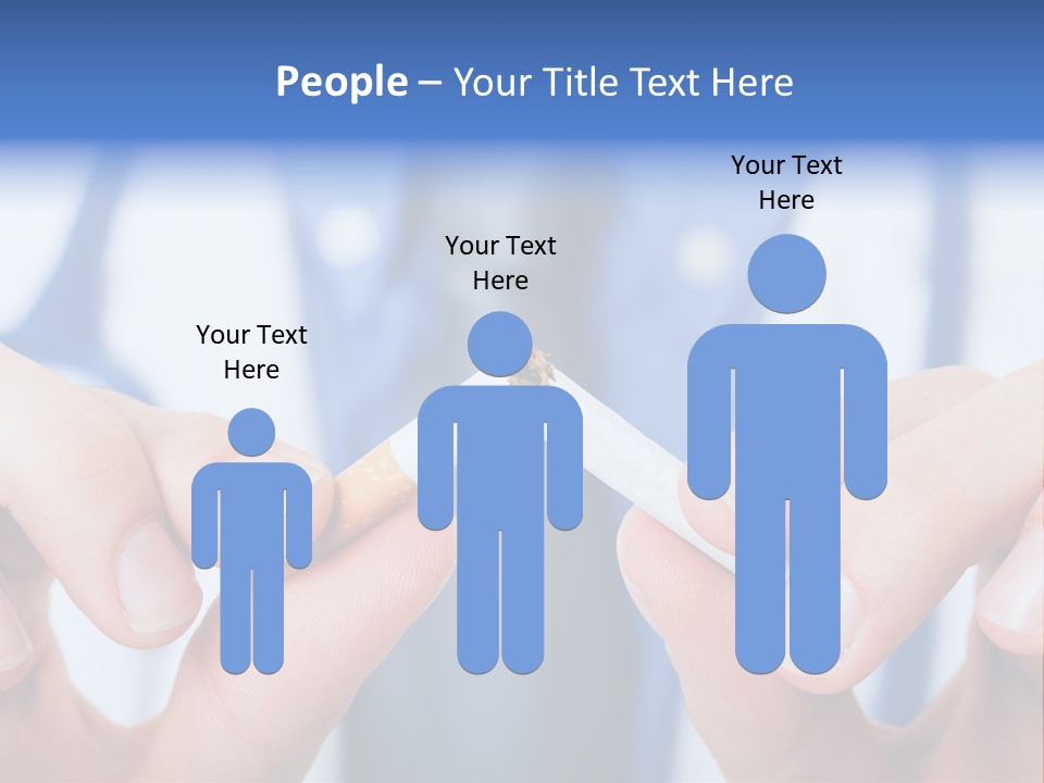 Nicotine Addiction Prevention PowerPoint Template