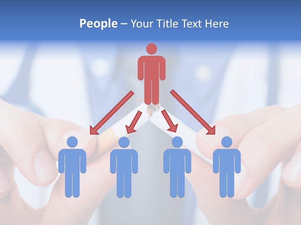 Nicotine Addiction Prevention PowerPoint Template