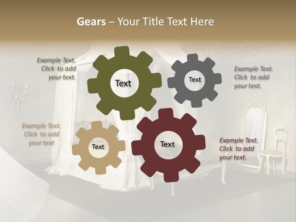 Vintage Rural Room PowerPoint Template