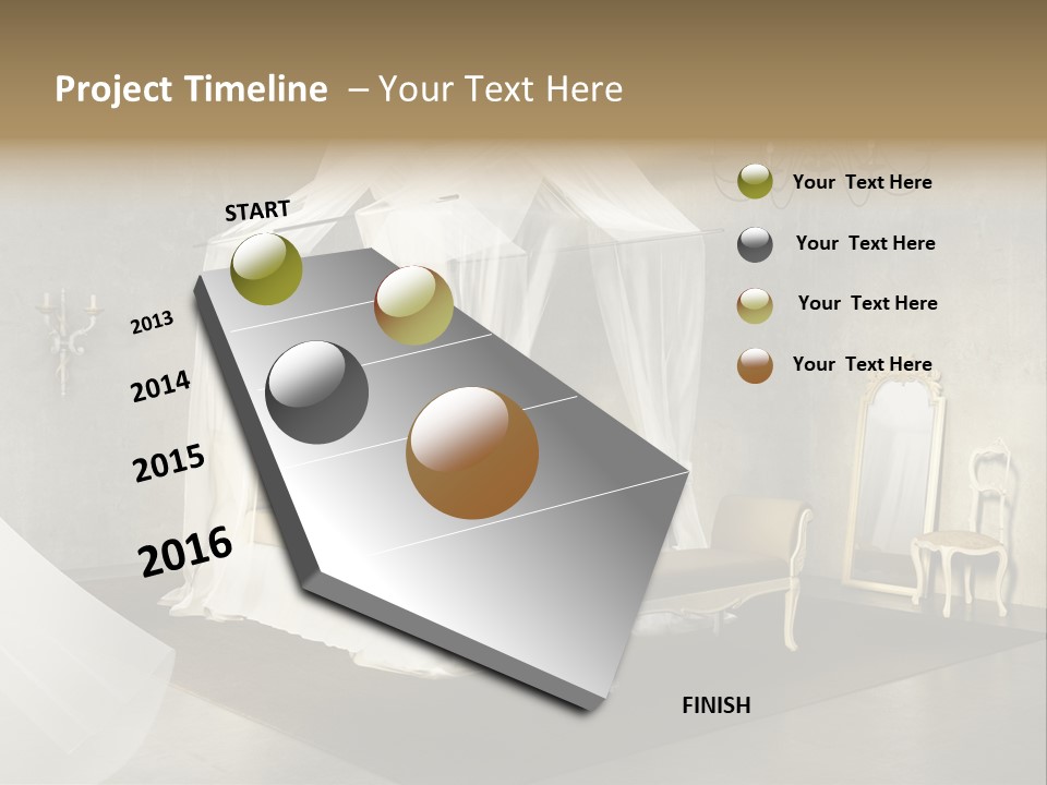 Vintage Rural Room PowerPoint Template