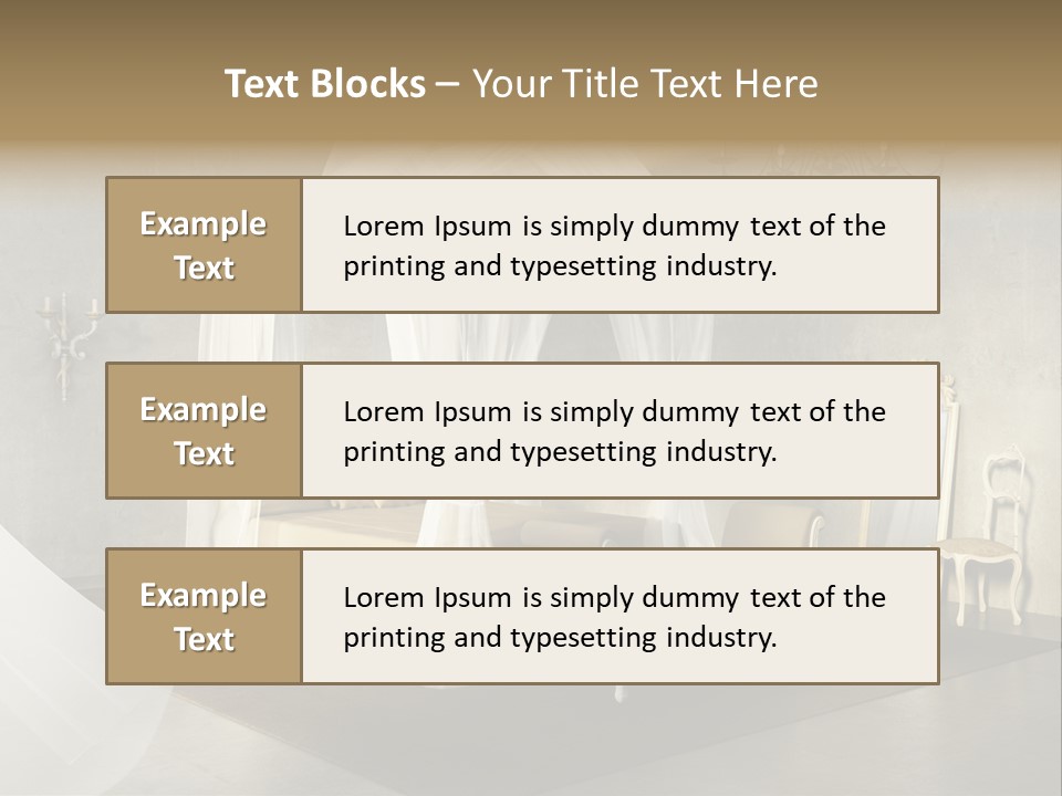 Vintage Rural Room PowerPoint Template