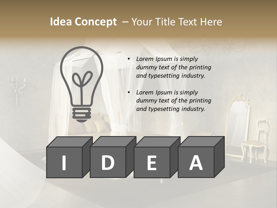 Vintage Rural Room PowerPoint Template