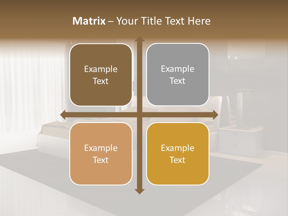 Comfortable Retro Interior PowerPoint Template