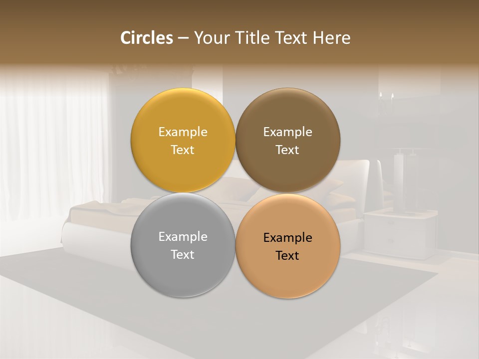 Comfortable Retro Interior PowerPoint Template