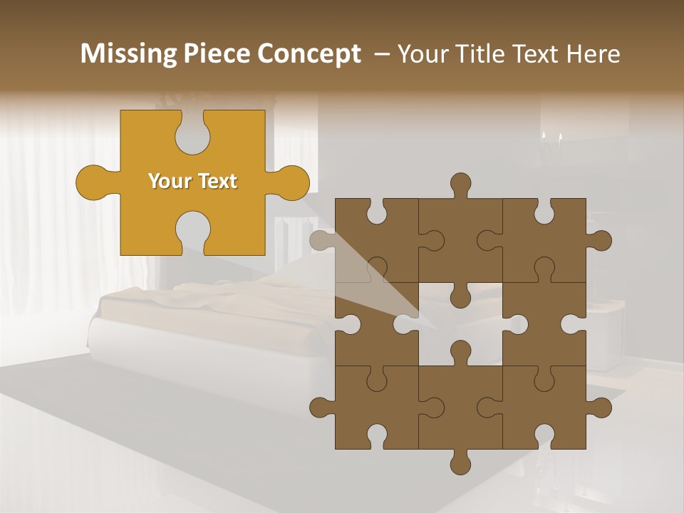 Comfortable Retro Interior PowerPoint Template