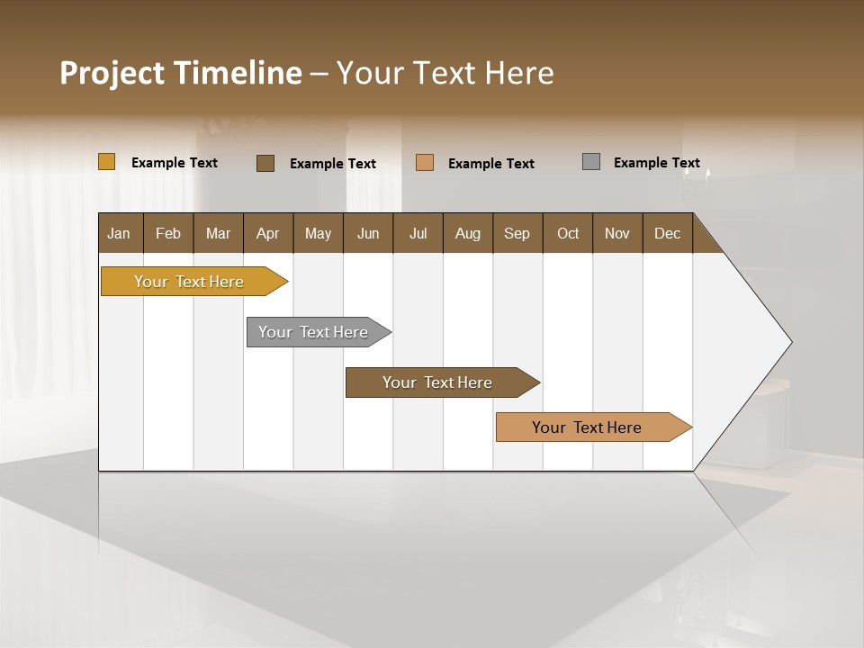 Comfortable Retro Interior PowerPoint Template