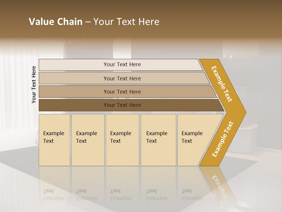 Comfortable Retro Interior PowerPoint Template