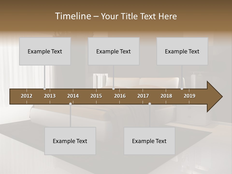 Comfortable Retro Interior PowerPoint Template