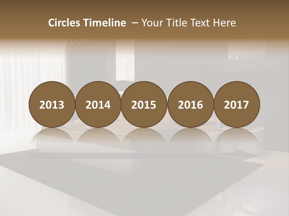 Comfortable Retro Interior PowerPoint Template