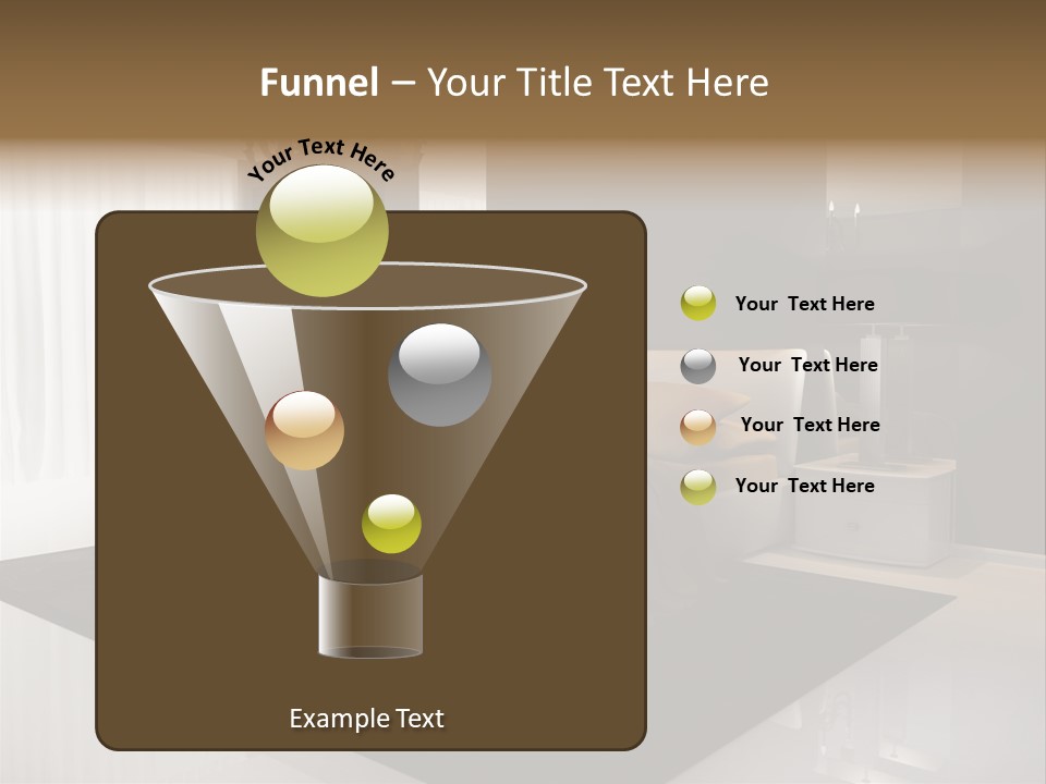 Comfortable Retro Interior PowerPoint Template