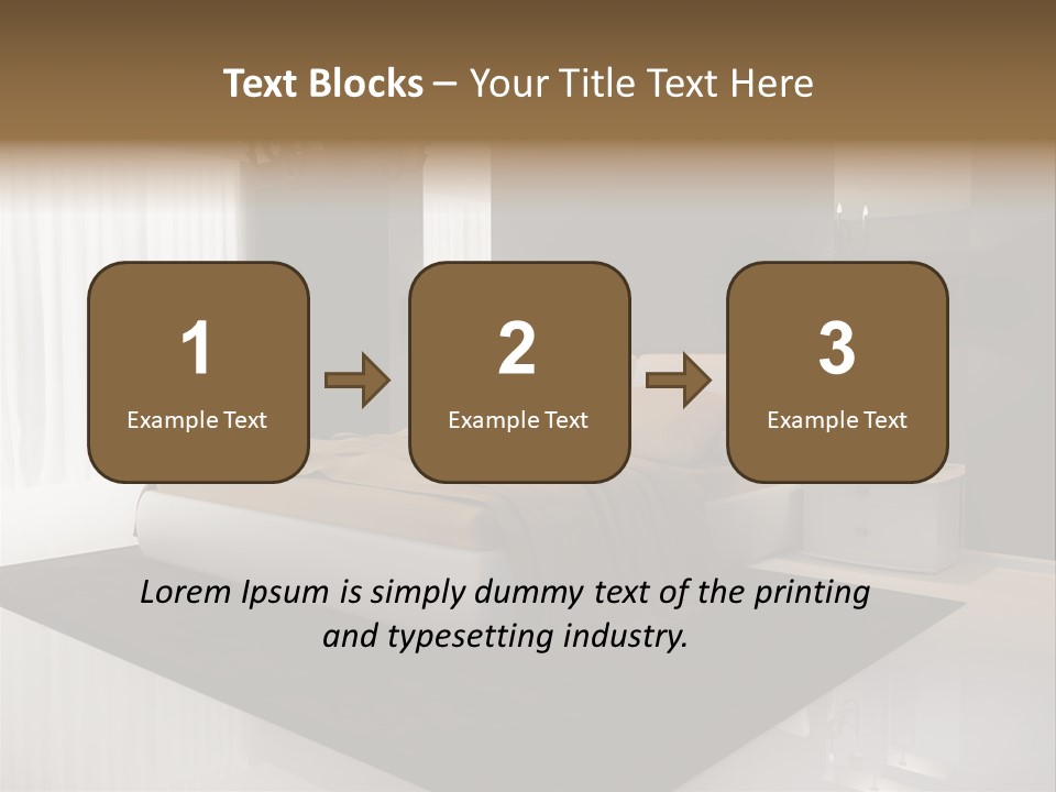 Comfortable Retro Interior PowerPoint Template
