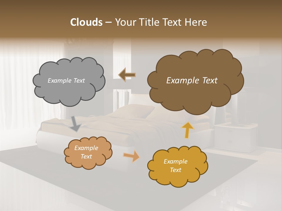 Comfortable Retro Interior PowerPoint Template