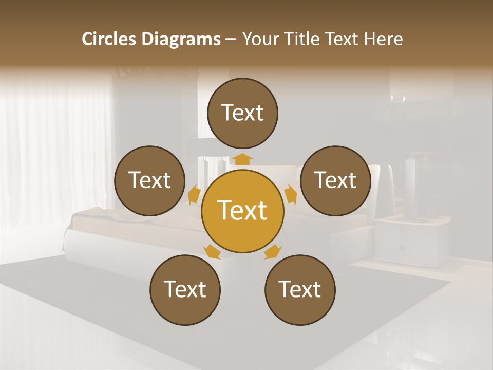 Comfortable Retro Interior PowerPoint Template