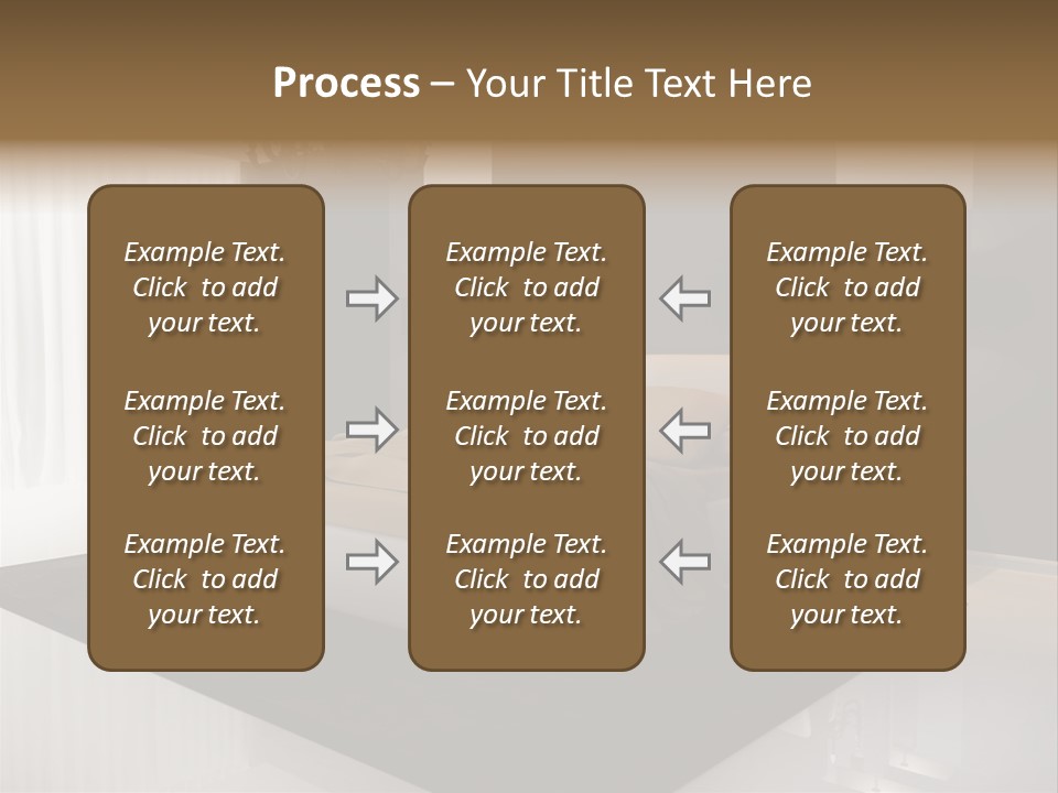 Comfortable Retro Interior PowerPoint Template