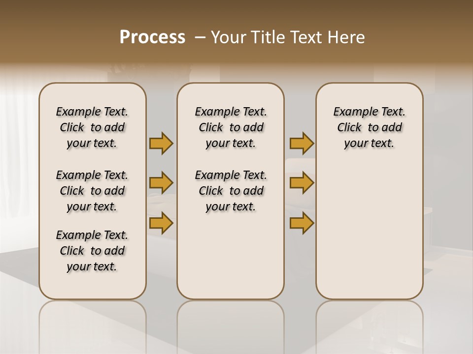 Comfortable Retro Interior PowerPoint Template