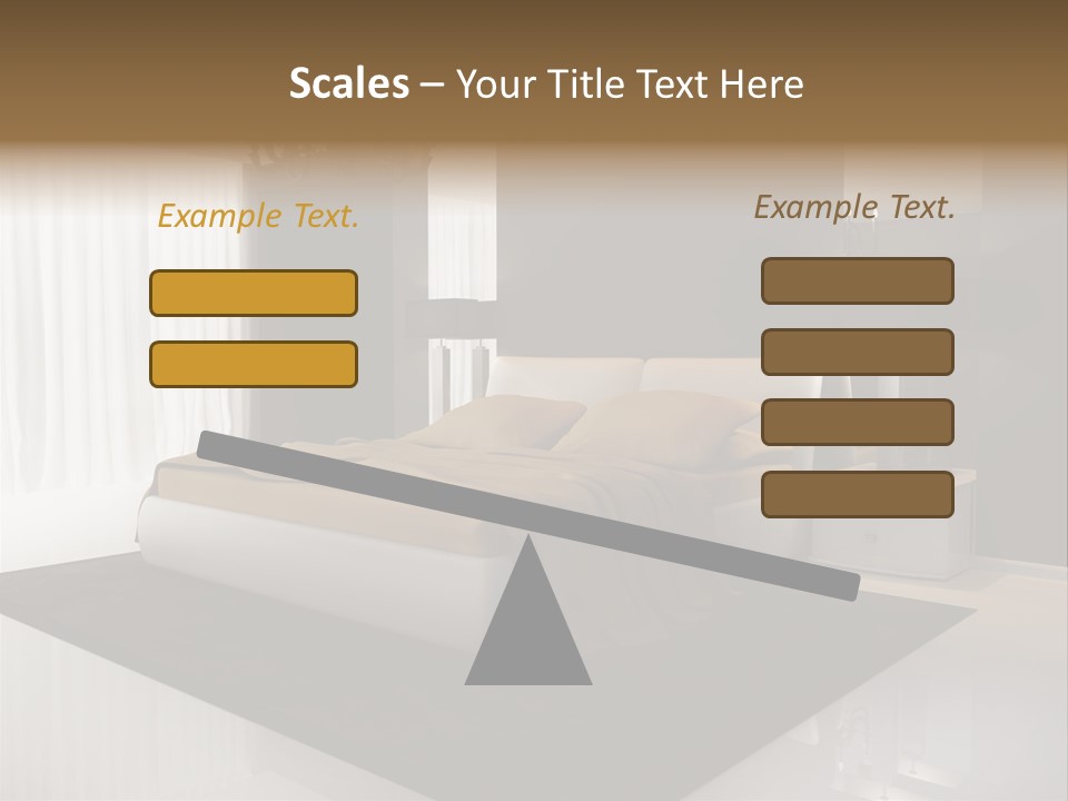 Comfortable Retro Interior PowerPoint Template