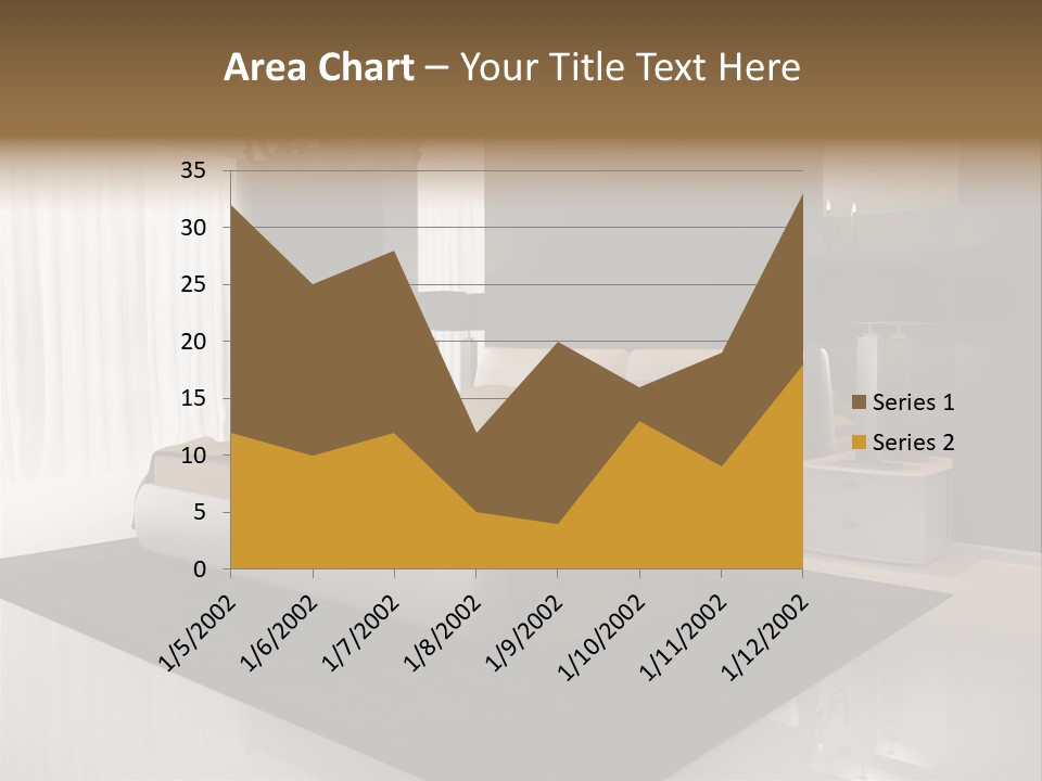 Comfortable Retro Interior PowerPoint Template