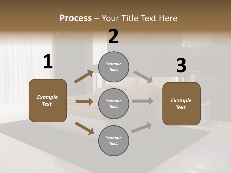 Comfortable Retro Interior PowerPoint Template