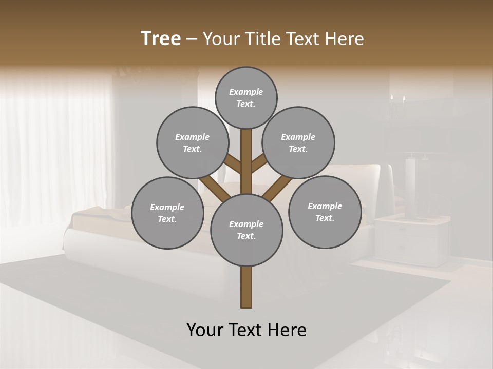 Comfortable Retro Interior PowerPoint Template