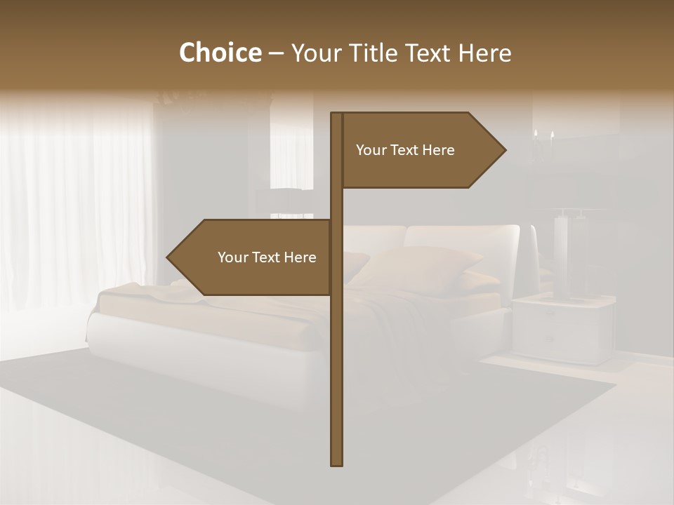Comfortable Retro Interior PowerPoint Template