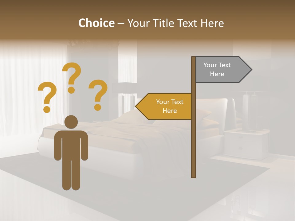 Comfortable Retro Interior PowerPoint Template