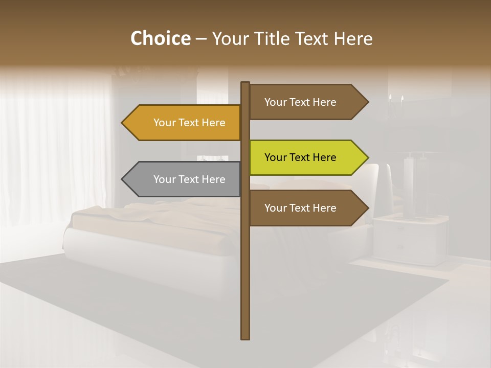 Comfortable Retro Interior PowerPoint Template