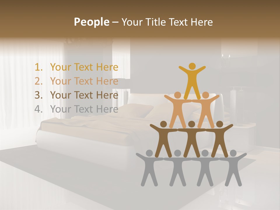 Comfortable Retro Interior PowerPoint Template