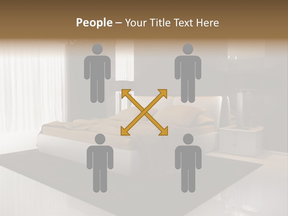 Comfortable Retro Interior PowerPoint Template