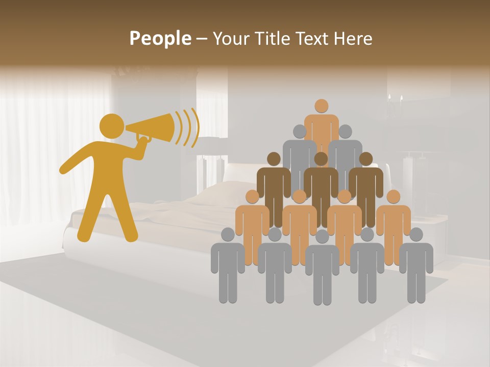 Comfortable Retro Interior PowerPoint Template