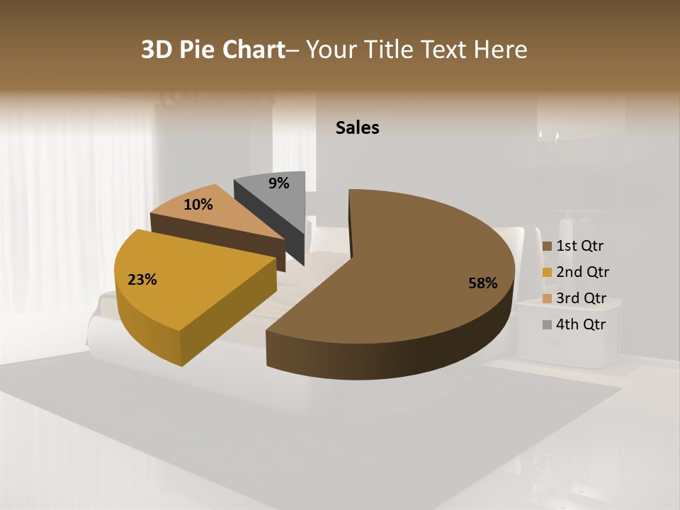 Comfortable Retro Interior PowerPoint Template