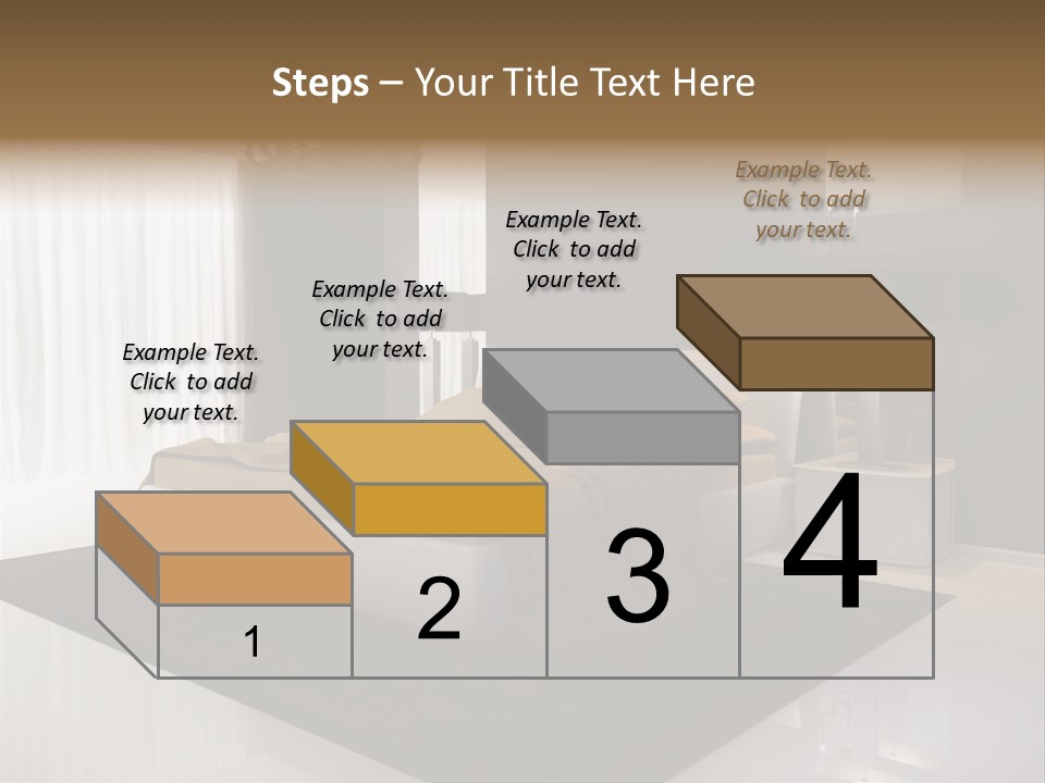 Comfortable Retro Interior PowerPoint Template