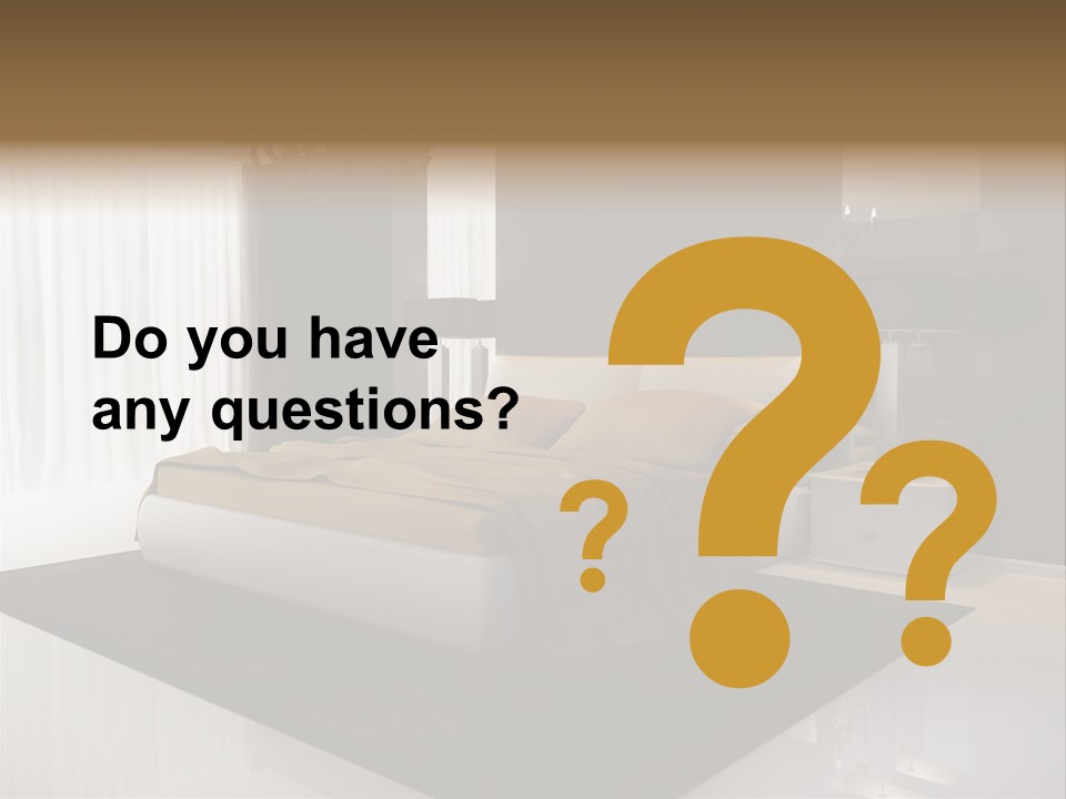 Comfortable Retro Interior PowerPoint Template