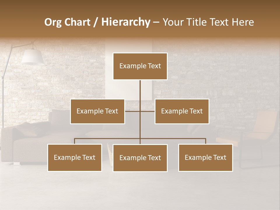 Armchair Frame Greek PowerPoint Template