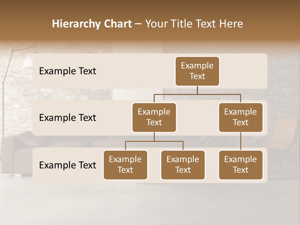 Armchair Frame Greek PowerPoint Template