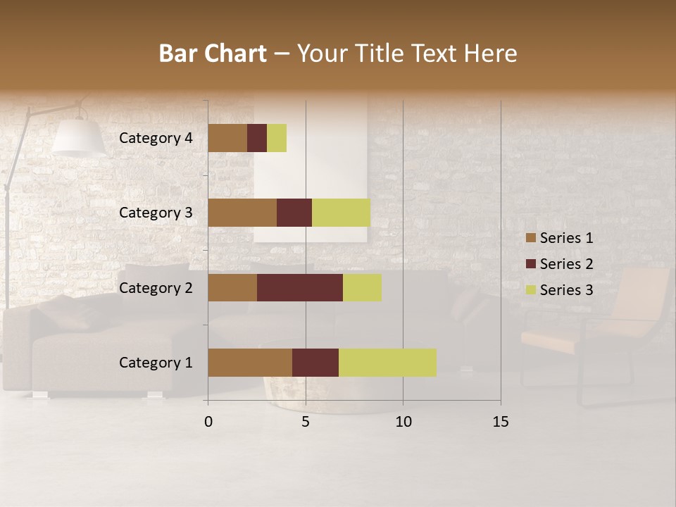 Armchair Frame Greek PowerPoint Template