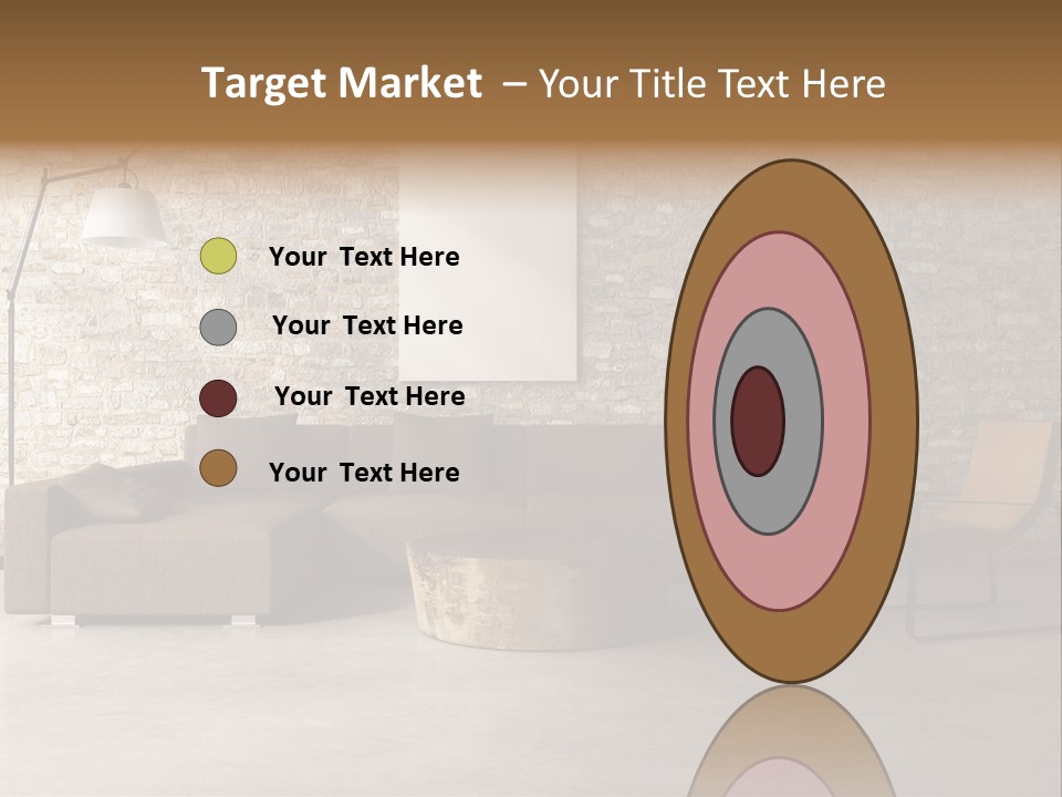 Armchair Frame Greek PowerPoint Template