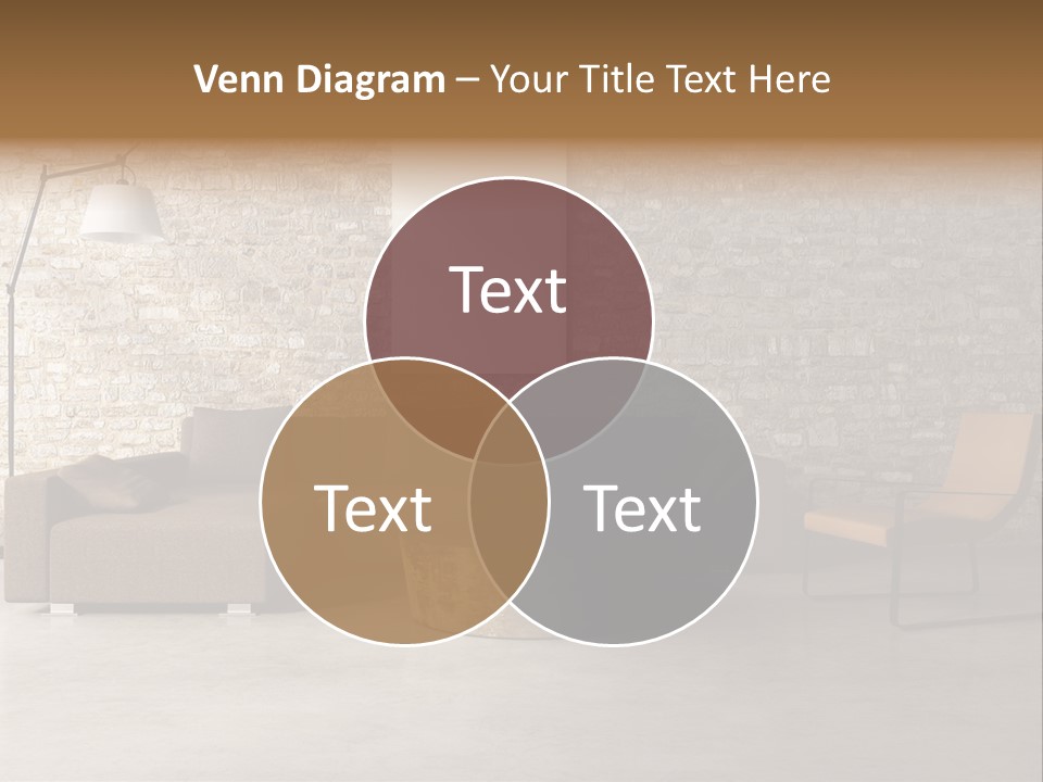 Armchair Frame Greek PowerPoint Template