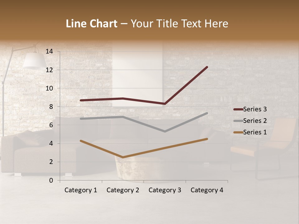 Armchair Frame Greek PowerPoint Template