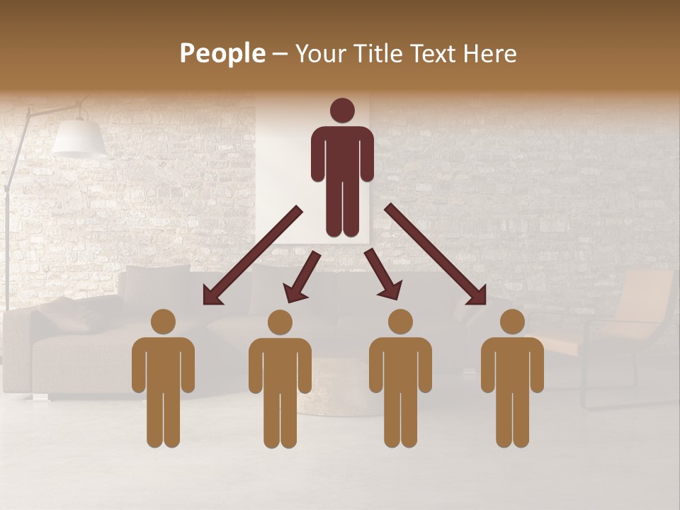 Armchair Frame Greek PowerPoint Template