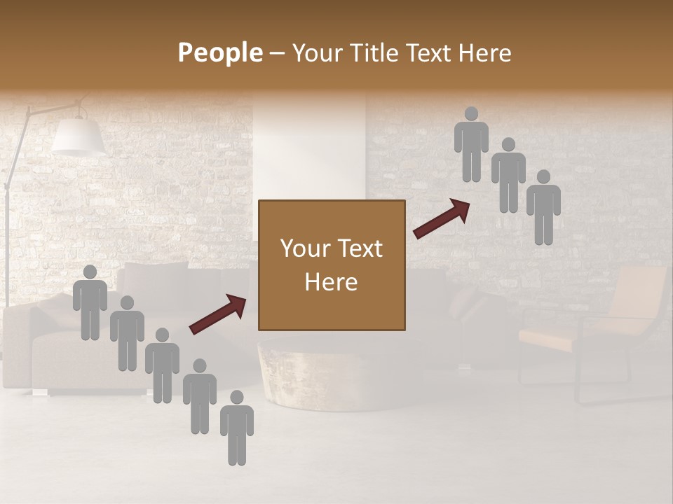 Armchair Frame Greek PowerPoint Template