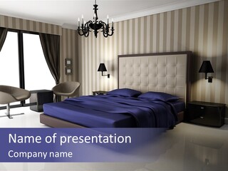 Stylish Relax Sleep PowerPoint Template