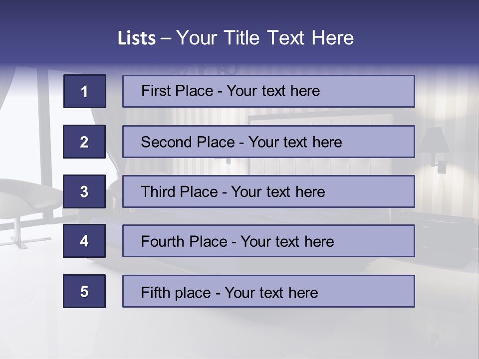 Stylish Relax Sleep PowerPoint Template